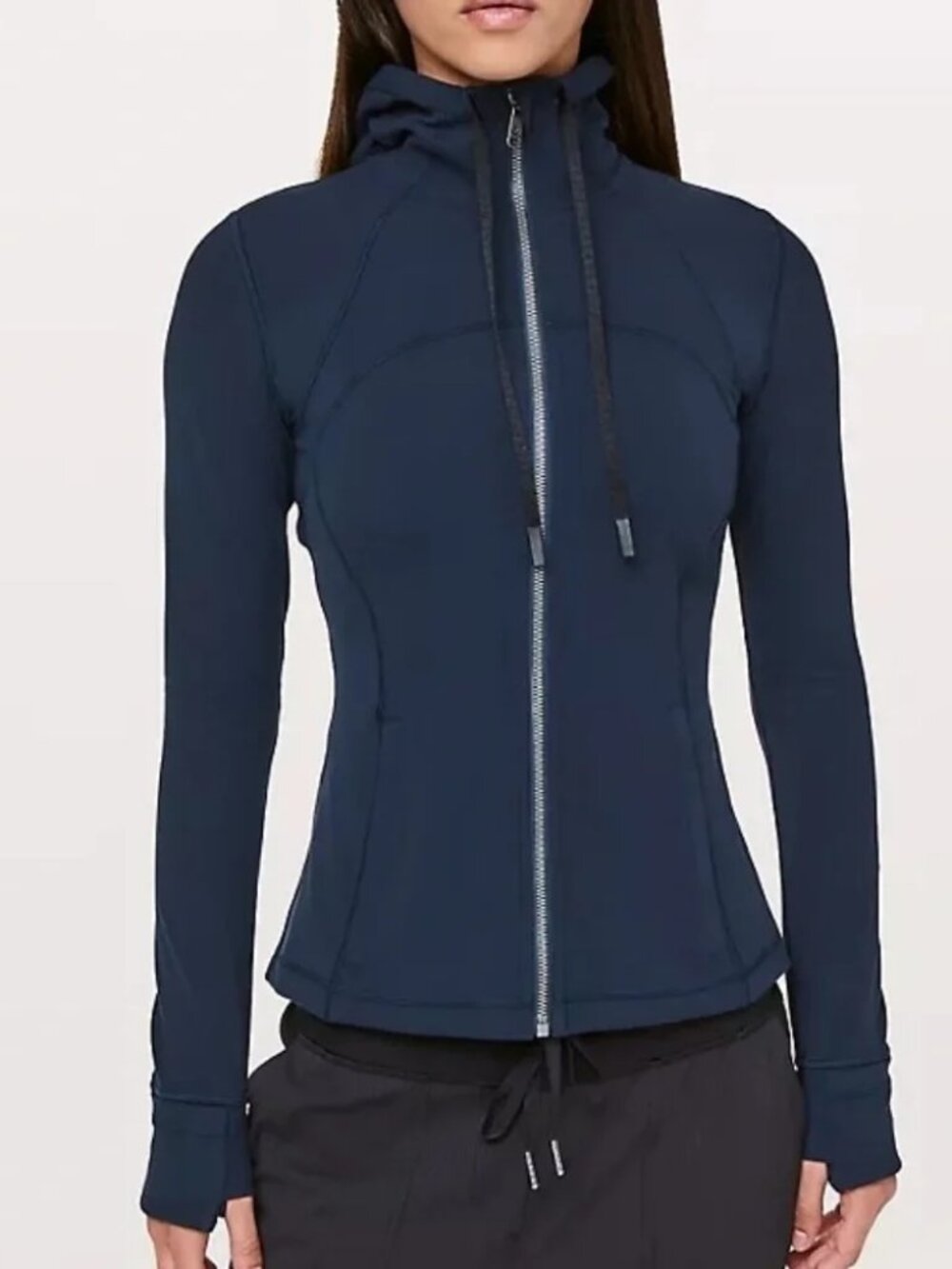 lululemon Hooded Define Jacket *Nulu Colour: True Navy Size: 8